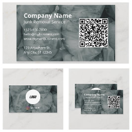 Verwijdering van constructiejunk visitekaartje