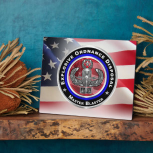 Verwijdering van explosieve bestellingen (EOD) Fotoplaat