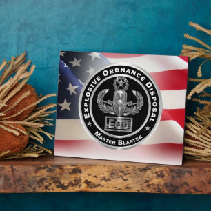 Verwijdering van explosieve bestellingen (EOD) Fotoplaat