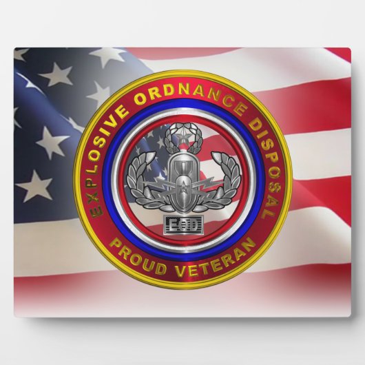 Verwijdering van explosieve bestellingen (EOD) Fotoplaat (Voorkant)