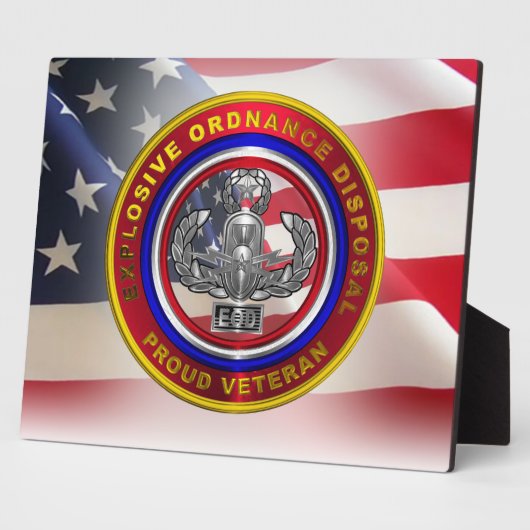 Verwijdering van explosieve bestellingen (EOD) Fotoplaat (Zijkant)