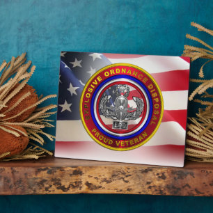 Verwijdering van explosieve bestellingen (EOD) Fotoplaat