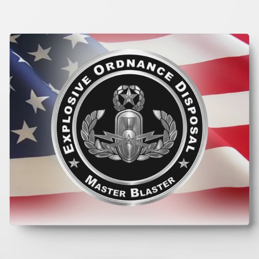Verwijdering van explosieve bestellingen (EOD) Fotoplaat (Voorkant)