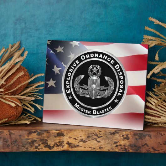 Verwijdering van explosieve bestellingen (EOD) Fotoplaat (Zijkant)