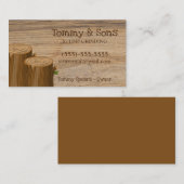 Verwijdering van houtwiekplank visitekaartje (Voorkant / Achterkant)