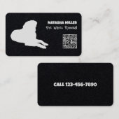 Verwijdering van huisdierafval QR Visitekaartje (Voorkant / Achterkant)