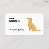 Verwijdering van PET-afval Visitekaartje (Voorkant)