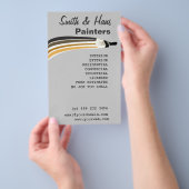 Verwijdering van professionele verf flyer (Hand)