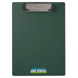 Verwijdering van rommel en afvaltransport klembord