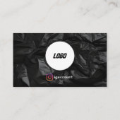 Verwijdering van zwarte rommel visitekaartje (Achterkant)