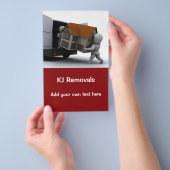 Verwijderingsbedrijf Flyer (Hand)