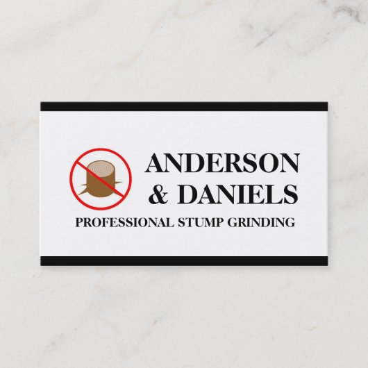 Verwijderingsservice van de rondslijpmachine visitekaartje (Voorkant)