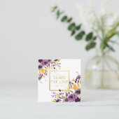 Verwijs een Kaart van de Cliënt van de Verwijzing  Vierkante Visitekaartje (Staand voorkant)