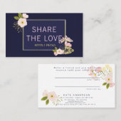 Verwijs een Kaart van de Cliënt van de Verwijzing  Visitekaartje (Voorkant / Achterkant)