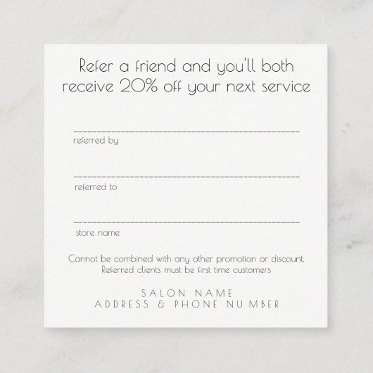 Verwijs een reeks van de Kaart van de Cliënt van d (Achterkant)