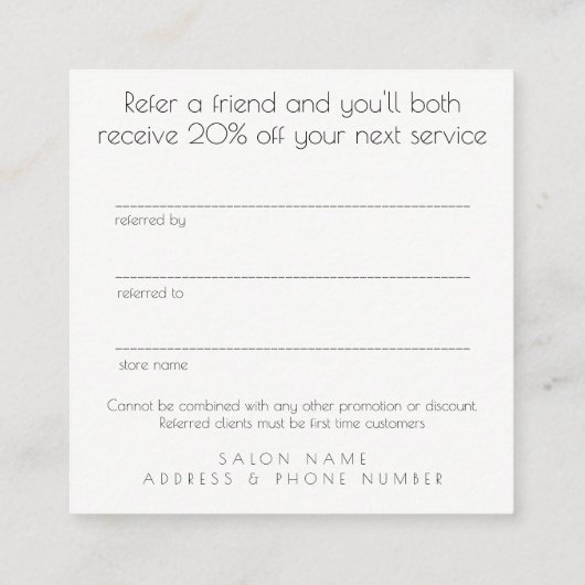 Verwijs een reeks van de Kaart van de Cliënt van d (Achterkant)