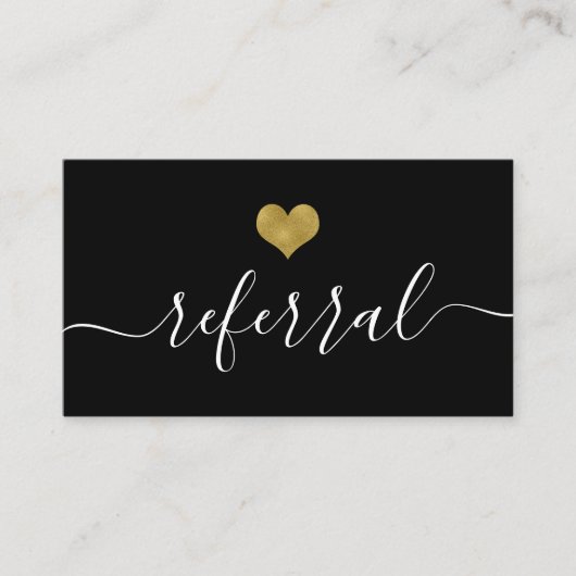 Verwijs een Visitekaartje van Friend Salon (Voorkant)