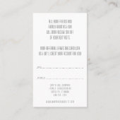 verwijs een vriend aspen bomen aanbevelingskaartje (Achterkant)