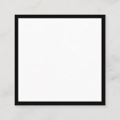 Verwijs een vriend Black & White Referral Kaart (Achterkant)