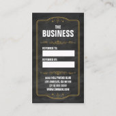 Verwijs een vriend schoolbord vet verwijzing (Achterkant)