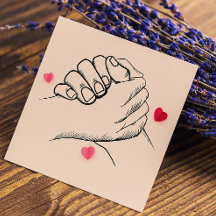 Verwijs een vriend trendy licht perzik pastels har