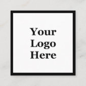 Verwijs Een Vriend Zwart-Wit Sjabloon Aanbevelingskaartje (Achterkant)