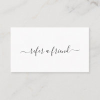 Verwijs naar een Friend Black White Beauty Salon E