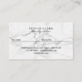 Verwijs naar een vriendschappelijke verwijzing naa visitekaartje (Achterkant)