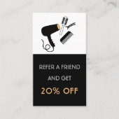 Verwijs Vriend Kortingskapper Schoonheidssalon Kortingskaartje (Voorkant)