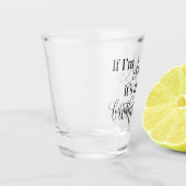 Verwijt mijn broer shotglas shot glas (Links)