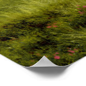 Verwijzers in een landschap, 19e eeuw poster (Hoek)