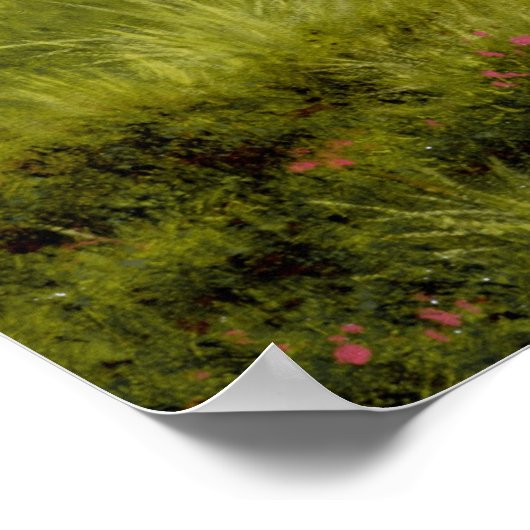 Verwijzers in een landschap, 19e eeuw poster (Hoek)