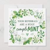 Verwijzing Comple MINT langsbreng Notitiekaartje (Voorkant)