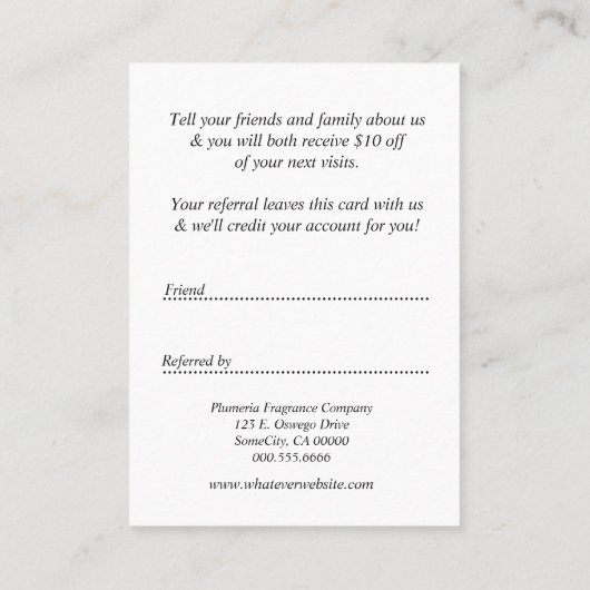 Verwijzing Dank u roze plakkie (Achterkant)