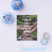 verwijzing mailer makelaarsmarketingvrienden flyer (Enkel)