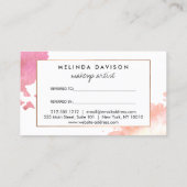 Verwijzing naar creatieve Waterverf (Achterkant)