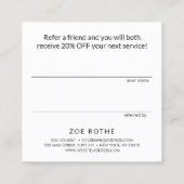 Verwijzing naar de goudroze Eyelash-uitbreidingen (Achterkant)