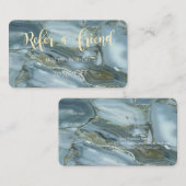 Verwijzing naar legant moderne marmer (Voorkant / Achterkant)