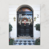 verwijzing naar makelaardij makelaardij briefkaart (Voorkant)