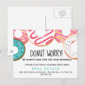 Verwijzing naar onroerend goed Aankondiging (Voorkant / Achterkant)