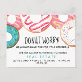 Verwijzing naar onroerend goed Aankondiging (Voorkant)