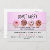 Verwijzing naar onroerend goed Aankondiging (Voorkant / Achterkant)