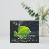 Verwijzing naar onroerend goed aankondigingskaart (Staand voorkant)