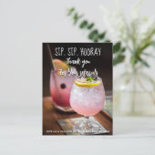 Verwijzing naar onroerend goed sip horay Aankondig Briefkaart (Staand voorkant)