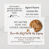 Verwijzing onroerend goed COOKIE Aankondiging (Voorkant / Achterkant)