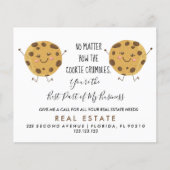 Verwijzing onroerend goed COOKIE Aankondiging Flyer (Voorkant)