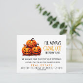 verwijzing onroerend goed pumpkin Aankondiging (Staand voorkant)