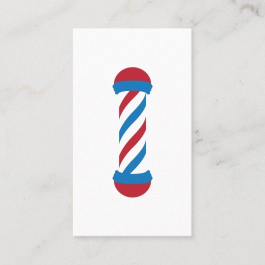 verwijzing van de barberwinkel (Voorkant)