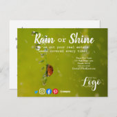 Verwijzing van de verkoop van onroerend goed door  briefkaart (Voorkant / Achterkant)