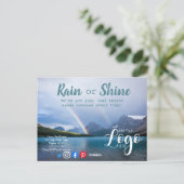 Verwijzing van de verkoop van onroerend goed door briefkaart (Staand voorkant)